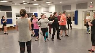 Hooley Irish Dance Adult Class Bonfire Dance