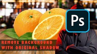 Remove Background with Original Shadow in Photoshop | Photoshop 2024