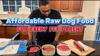 Revolutionizing Raw Dog Food: Making it Affordable for All