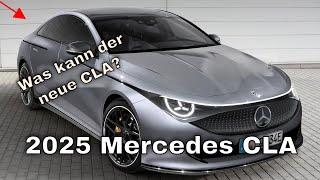 2025 Mercedes-Benz CLA (C174/C178): Elektro- und Hybridoptionen | erste technische Details