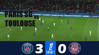 PSG vs Toulouse 3-0 | 2024 Ligue 1 | Match Highlights