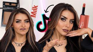 UNPOPULAR OPINIONSTrying VIRAL Tiktok Makeup - First Impressions 2023