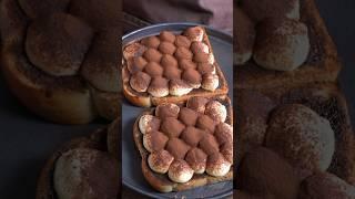 Tiramisu Toast ティラミストースト #shorts #tiramisu #toast #ティラミス #asmr #recipe