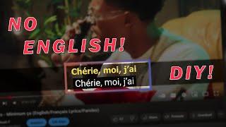 DIY French-only Subtitles! (Manie Musicale 2025)