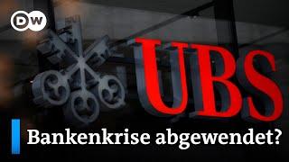 Schweizer Großbank UBS übernimmt Credit Suisse mithilfe eines Milliarden-Kredits | DW Nachrichten