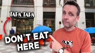 10 UNSPOKEN RULES for Ordering in Tapas Bars in Spain