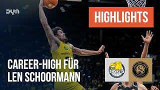 Highlights: EWE Baskets Oldenburg - Basketball Löwen Braunschweig I easyCredit BBL | Dyn Basketball