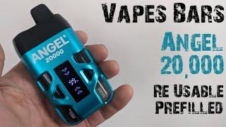 Vapes Bars | Angel 20,000 Re usable pod kit