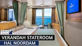 HAL Noordam | Verandah Stateroom Walkthrough Tour & Review 4K | Holland America Cruise Line