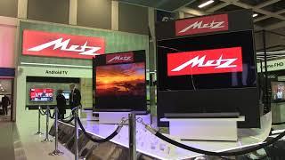 Metz 65-inch UHD wallpaper OLED TV at IFA 2017