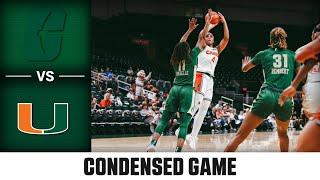 Charlotte vs. Miami Condensed Game | 2024-25 ACC Women's Basketball