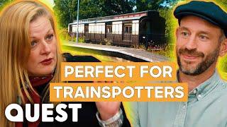 Dawn And Ed Go Head-To-Head To Find The Perfect Trainspotter’s Chair | The Great Antiques Challenge