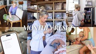 MONTHLY RESET  -  November goals, deep cleaning, poshmark, french press coffee + new routine