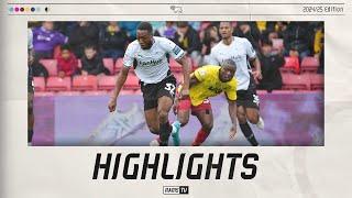 MATCH HIGHLIGHTS | Watford Vs Derby County