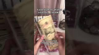 CASH ENVELOPE STUFFING ASMR  #cashstuffing #asmr #daveramsey #budget2023 #cashenvelopestuffing