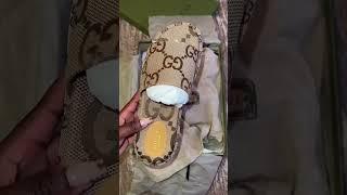 unboxing gucci slipper from dhgate #dhgate #shorts