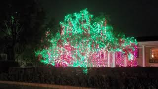 Beautiful Christmas lights at River Oaks, Houston Texas 2021