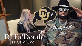 DJ Fa’Dorah |  Colorado Buffaloes Official DJ  (Coach Prime, Chauncey Billups, Brotherhood & Music)