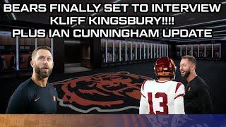 Chicago Bears interview Kliff Kingsbury || Ian Cunningham Update