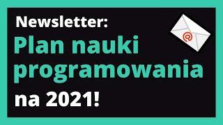 Plan nauki programowania - newsletter!