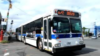 MaBSTOA Bus: Throgs Neck Bound D60HF [Re-Decal #5726] Bx42 at Tremont Ave & Union Port Rd.