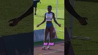 Unbelievable Long Jump by Fatima Diame! #AmazingAthlete #LongJump