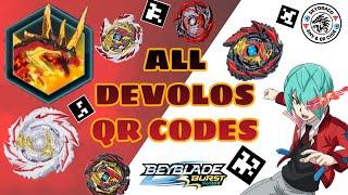 ALL DEVOLOS QR CODES | BEYBLADE BURST APP