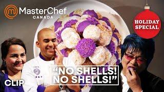 Pino Was Elimintated On Donuts...| MasterChef Canada Holiday Special | MasterChef World