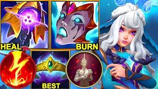 Wild Rift China Lillia - 20KILL 1vs9 MAX AP Lillia Build Runes - Winterblessed Lillia Wild Rift Skin