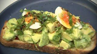 Perfect avocado toast from Maria's Bread Sandwiches in Collingswood, New Jersey