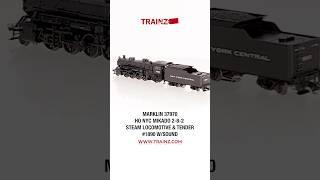 Marklin 37970 HO NYC Mikado 2-8-2 Steam Locomotive & Tender #Trainz #modeltrains
