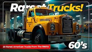 20 Rarest American Trucks from The 1960's, We Want Back!