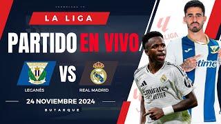  REAL MADRID VS LEGANES PARTIDO EN VIVO / LIGA ESPAÑOLA - JUEGA MBAPPE