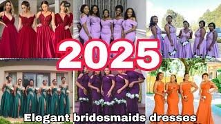  Gorgeous bridesmaid/bridal train dress style | stunning bridesmaid dress idea 