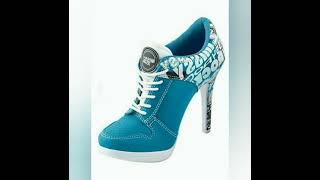 High heel sneakers for women