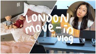 ️ london uni move in vlog | uni halls