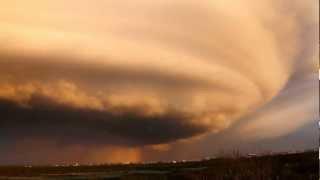 Wall Cloud above Bethel, AK