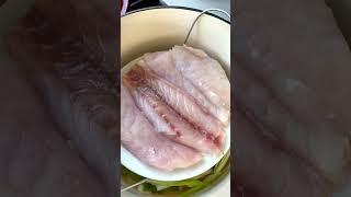 Chinese Style Steamed Fish Fillets #shorts