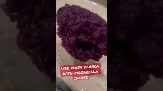 #purpleyam #ube #majablanca #majablancarecipe #mozarellacheese #shorts #dessert #dessertrecipe #dish