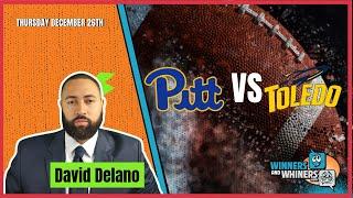 GameAbove Sports Bowl- Pitt Panthers vs Toledo Rockets College Football Free Betting Pick, 12/26/24