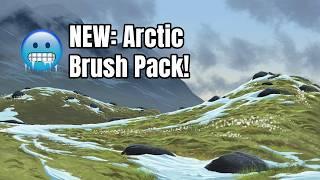  NEW Arctic Brush Pack! (Name Your Own Price) #drawing