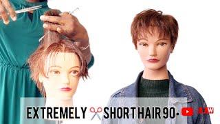 ️HOW  TO  CUT  SHORT   HAIR  ️HAIRCUT FOR WOMEN