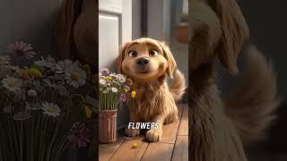 The Dog Who Kept Bringing Flowers… But No One Was There to Take Them 