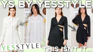 NEW YS BY YESSTYLE CLOTHING LINE WORTH IT?... maybe not