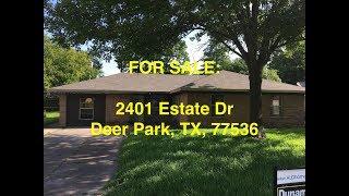 Deer Park HUD Homes -- HUD King tours 2401 Estate Dr