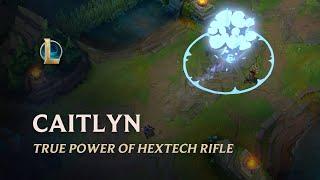 Caitlyn with Hextech Rifle in League || DOOM BOT Caitlyn