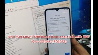 VIVO Y20 (2021) Lock + FRP Reset done One Click with UMT 2022