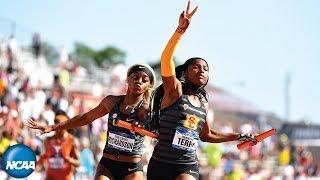 Blazing fast women's 4x100m relay at 2019 NCAA Outdoor Championship