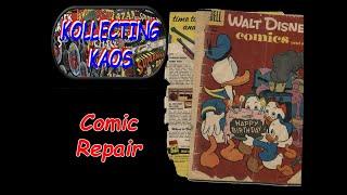 Comic Repair: When the going get's tough!