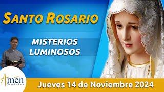 Santo Rosario de Hoy Jueves 14 Noviembre de 2024 l Amen Comunicaciones l Católica l María